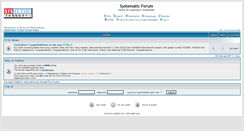Desktop Screenshot of forum.systematic.com.hk